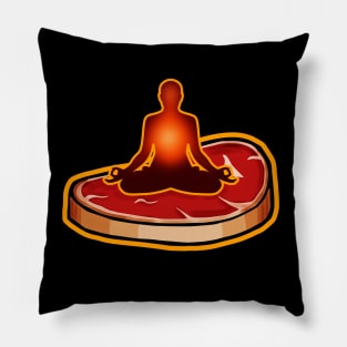 Carnivore Clarity novelty meditation Pillow