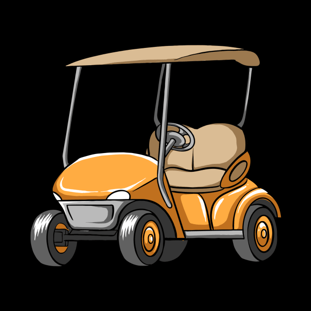 Golf Cart Golf Buggy by fromherotozero