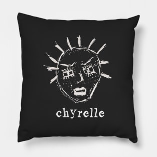 Chyrelle Black and White Face Pillow