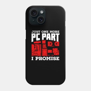 Funny Computer Builder Gaming PC Gamer Gift Phone Case