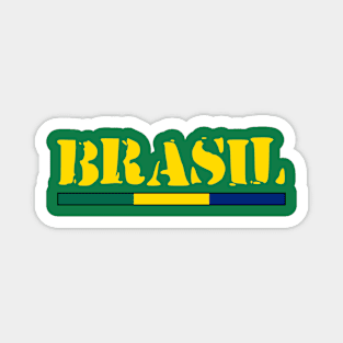 brazil lovers Magnet