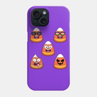 Cute Candy Corn Sticker Pack Phone Case