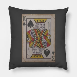 King of Spades Pillow