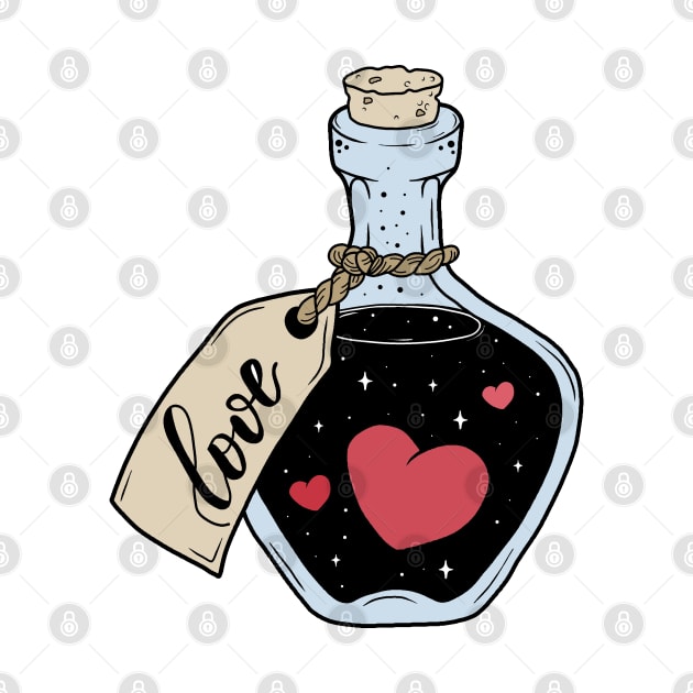 Love in a bottle by valentinahramov