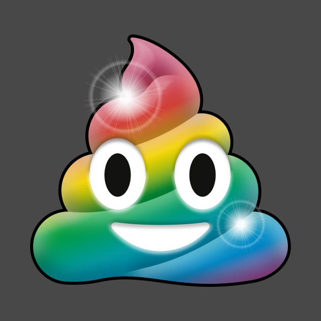 Rainbow Poop by GraphicGibbon