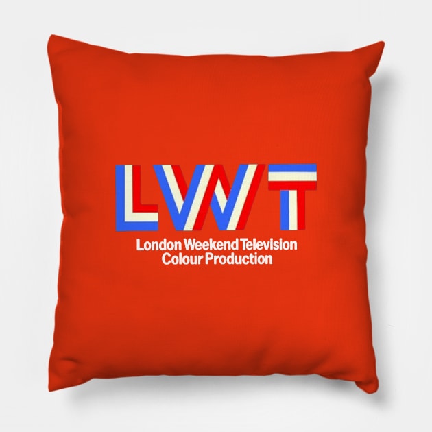 Retro LWT Television Pillow by akmapura