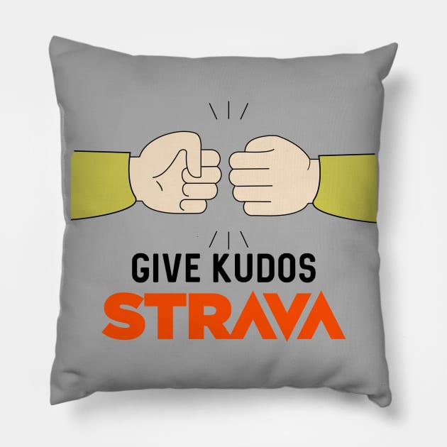 Strava - Give Kudos Pillow by Raw Designs LDN