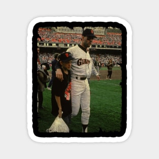 Will Clark in San Francisco Giants Magnet