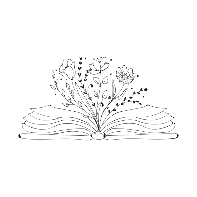 Flower Book, I love reading, Reading, Library, Book worm, Read books, Fantasy reading, Book lover by snowshade