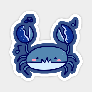 Musical Blue Crab Magnet