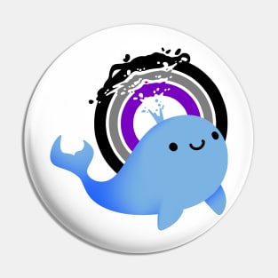 Asexu-Whale Pin