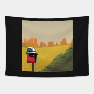 Postwoman | Comics Style Tapestry