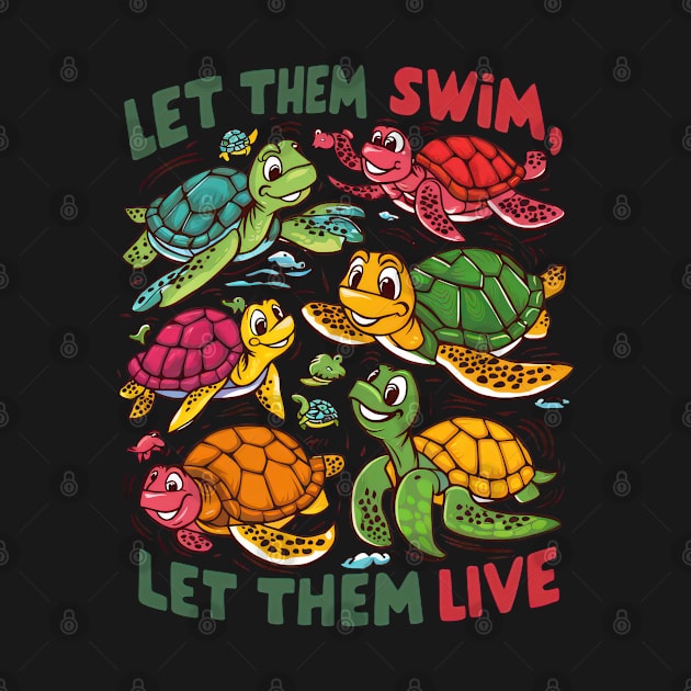 Kids Save Turtles Save Our Ocean by savariya