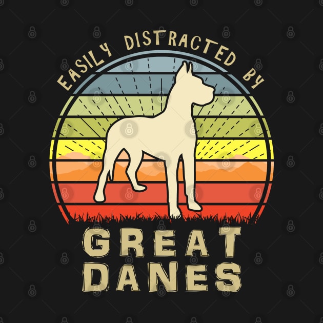 Easily Distracted By Greate Danes by Nerd_art