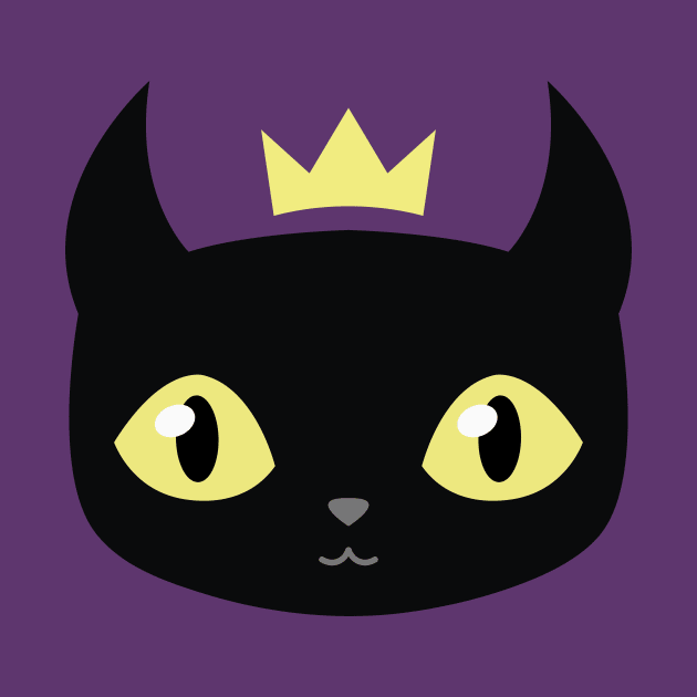 Black cat king by Laura_Nagel