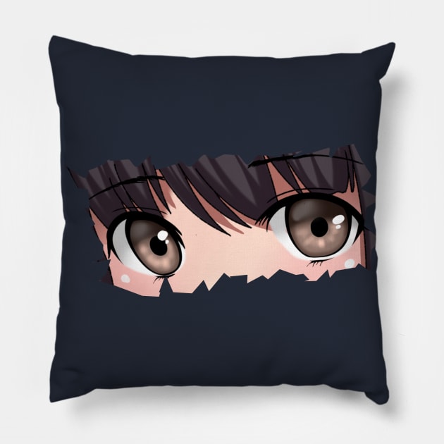 Anime eyes Pillow by ALLAMDZ