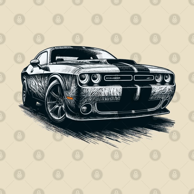 Dodge Challenger by Vehicles-Art