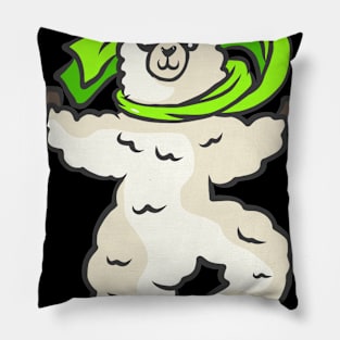 Alpaca Llama Farmer Farmer Funny Pillow