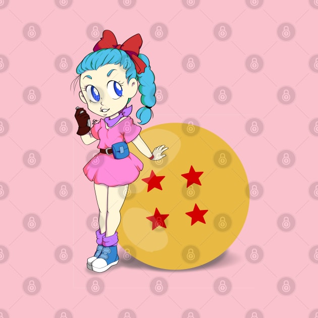 Bulma by Beansprout Doodles