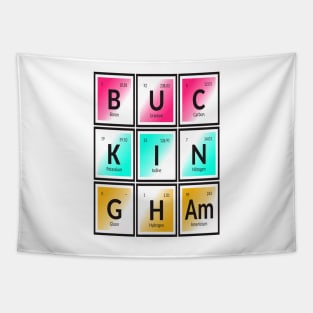 Buckingham | Periodic Table Tapestry