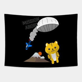 Spy Cat Mission Abort Tapestry