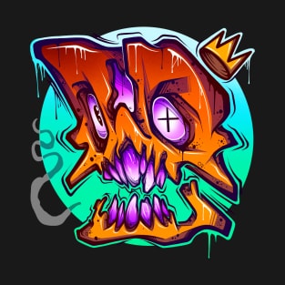 Graffiti Skull T-Shirt