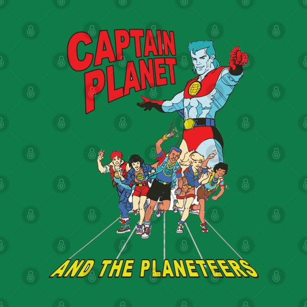 captain planet & the planeteers by Naive Rider