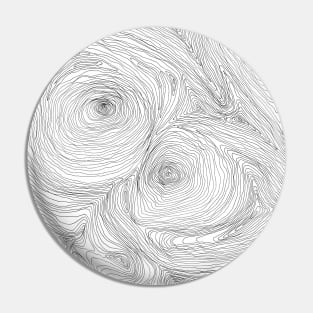 Contour Map Pin