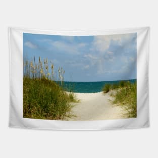 Peace At The Beach Tapestry