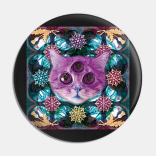 Psychic Cat sees into the dream land Pin