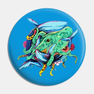 Sea Life Fantasy Pin