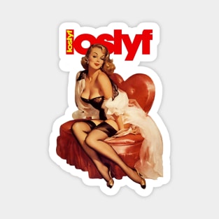 Loslyf South African Vintage magazine Magnet