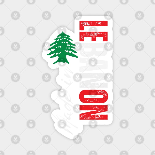 Lebanon flag, lebanese flag Magnet by eka123