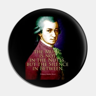 Wolfgang Amadeus Mozart Quote 2 Pin