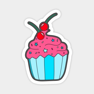 Cupcake Magnet