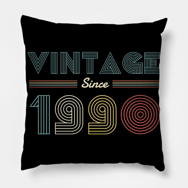 Vintage since 1980 40th Birthday Pillow by Bestseller