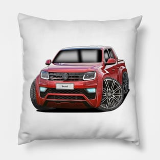 Red Amarok Pillow