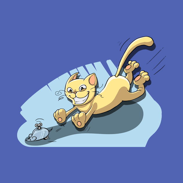 Mischievous cat by Pickachoosee@gmail.com