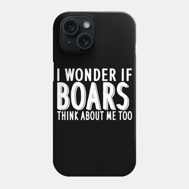 little wild boar Boars Wildsau Design animals Phone Case by FindYourFavouriteDesign