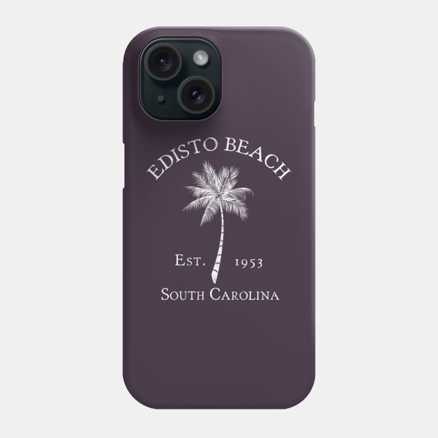 Edisto Beach South Carolina Est 1953 Vintage Palmetto Phone Case by TGKelly