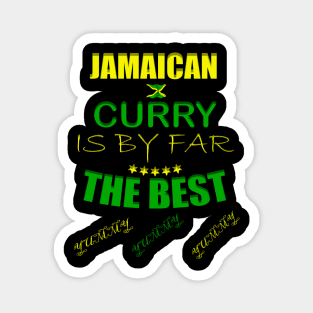 Jamaican Curry, Jamaica Flag Magnet