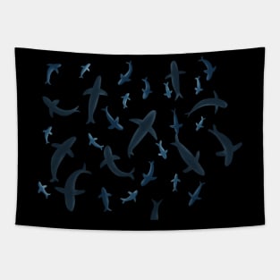 Baby sharks Tapestry