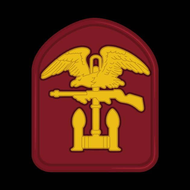 US Naval Amphibious Forces Shoulder Patch by Firemission45