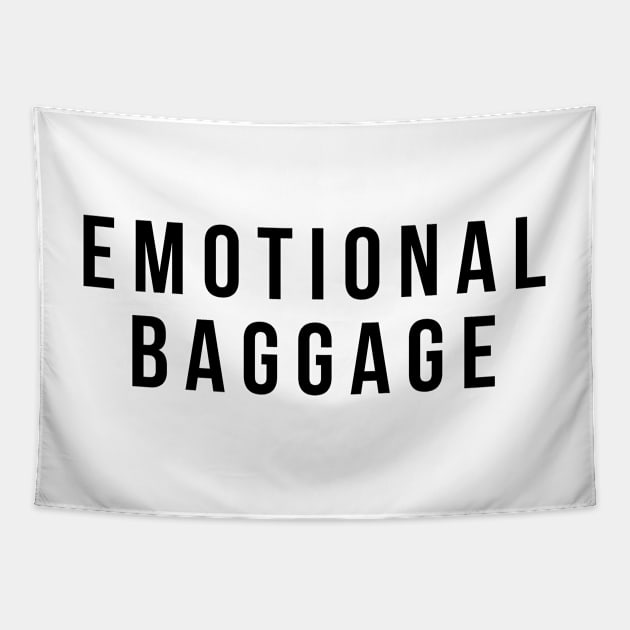 emotional baggage Tapestry by RenataCacaoPhotography