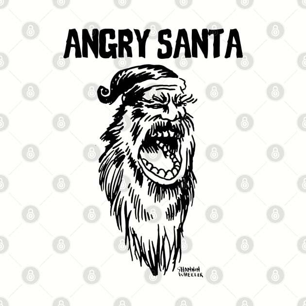 Angry Santa by ShannonWheeler