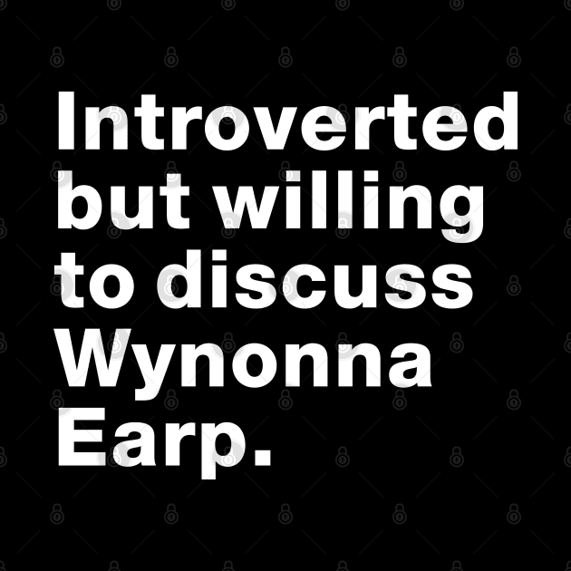 Introvert willing to discuss Wynonna Earp - #FightForWynonna by viking_elf