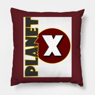 Planet X circle design Pillow