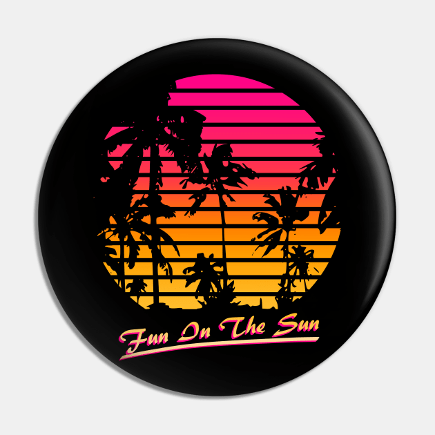 Fun In The Sun Pin by Nerd_art