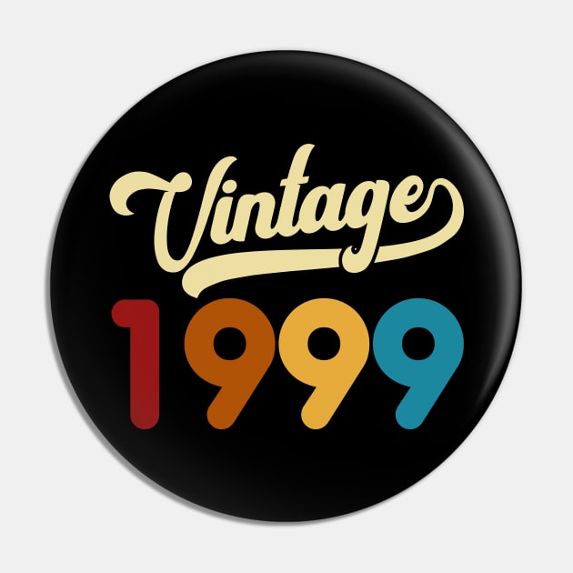 1999 Vintage Gift 21st Birthday Retro Style Pin by Kimko