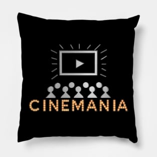 Cinemania Classic Logo T-Shirt Pillow